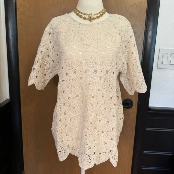 All At Once Crochet Top. Size Large. - Picture 4 of 5
